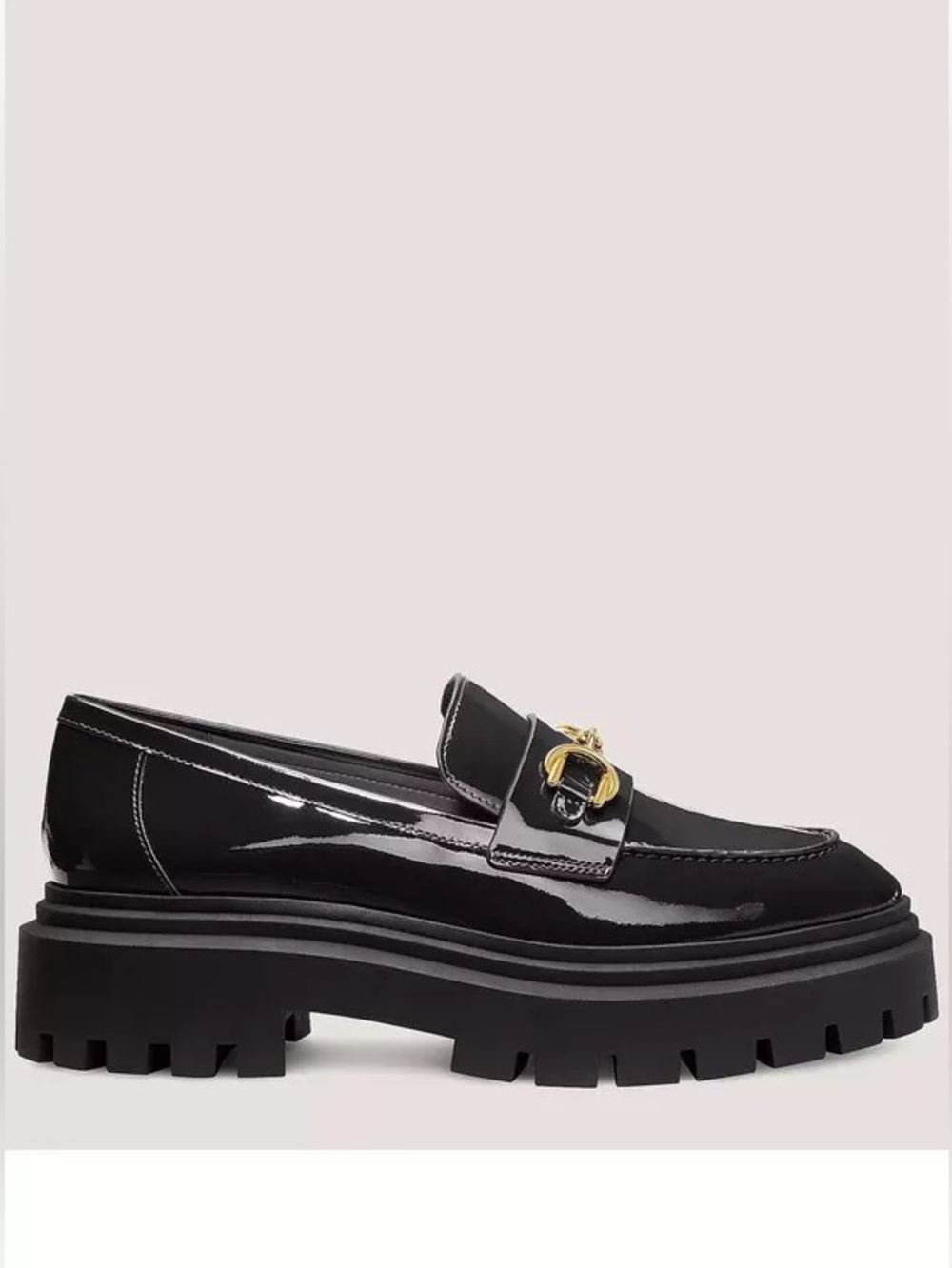 NIB Stuart Weitzman Owen Buckle Ultra Lug Loafer